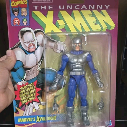 Hasbro Marvel Legends Retro Avalanche 6 in Action Figure NEW X-MEN