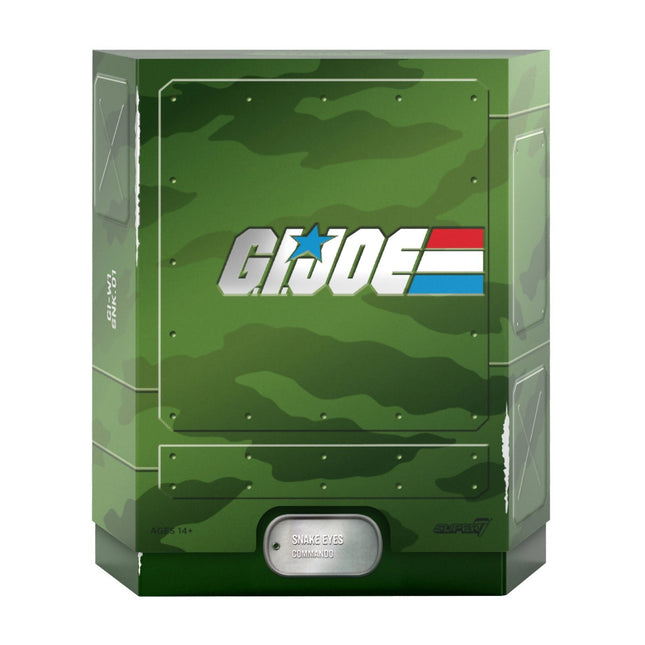 Super G.I. Joe Ultimates Snake Eyes 7-Inch Action Figure 