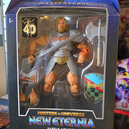 Masters of the Universe Masterverse Battle Armor He-Man Action Figure Sealed 