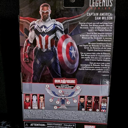 Marvel Legends Captain America Falcon Winter Soldier Action Figure 6" Sam Wilson