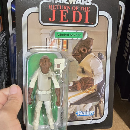 Hasbro Star Wars Vintage Collection ROTJ Return of the Jedi Admiral Ackbar VC22
