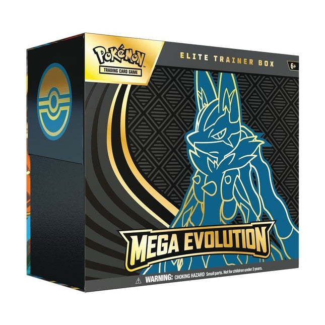 Pokemon TCG Mega Evolutions Elite Trainer Box Mega Lucario Art Pre Sale 09/25