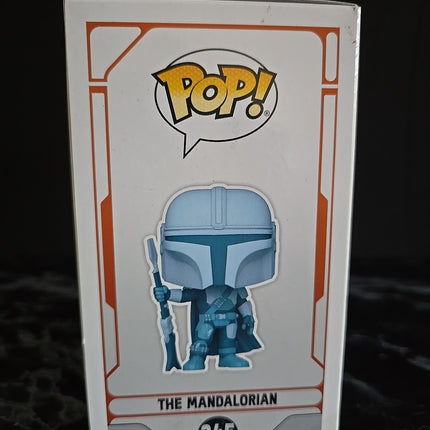 Funko Pop! Star Wars: The Mandalorian Hologram Glow-in-the-Dark EE Exclusive 