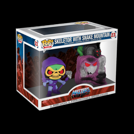 Juguetes retro Funko Pop! Town: Masters of the Universe - Skeletor con la Montaña Serpiente