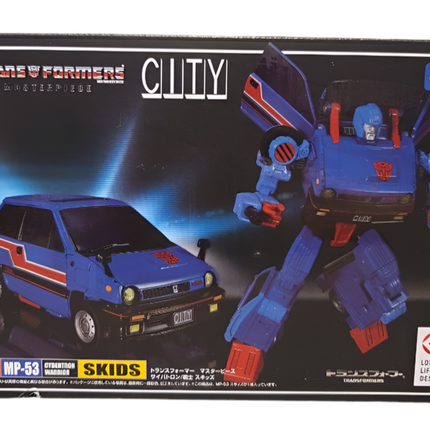 Figura de acción Transformers Masterpiece MP-53 Skids de Hasbro Takara Tomy