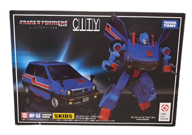Figura de acción Transformers Masterpiece MP-53 Skids de Hasbro Takara Tomy