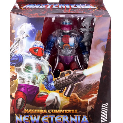 Figura de acción de Roboto de la Nueva Eternia de Masterverse Wave 16 de Masters of the Universe