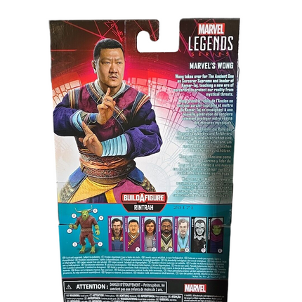 Marvel Legends Doctor Strange Wong Rintrah Build-A-Figure Series