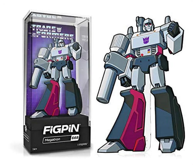Pin coleccionable FiGPiN Transformers Megatron #668