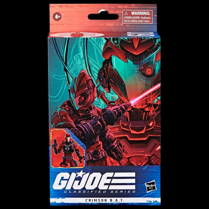 Figura de acción CRIMSON BAT de 6 pulgadas de la serie Classified de GI Joe