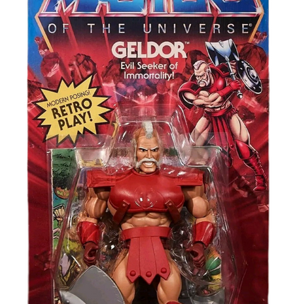 Masters of the Universe Origins Geldor Exclusivo