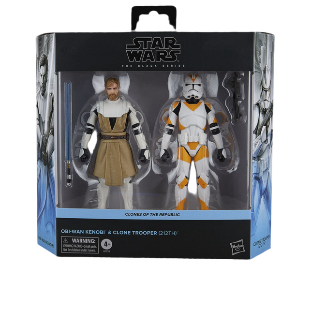 Star Wars Black Series Obi-Wan Kenobi y Clone Trooper 212 