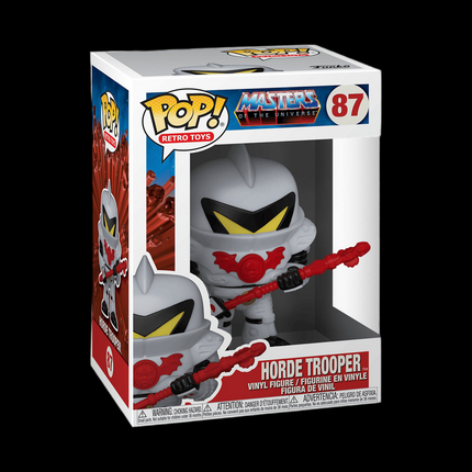 Figura de vinilo Funko POP! de Masters of the Universe Temporada 3 - HORDE TROOPER #87