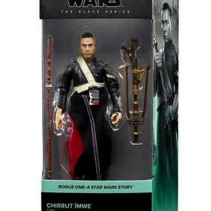 Hasbro Star Wars The Black Series: Rogue One - Figura de acción de Chirrut Îmwe