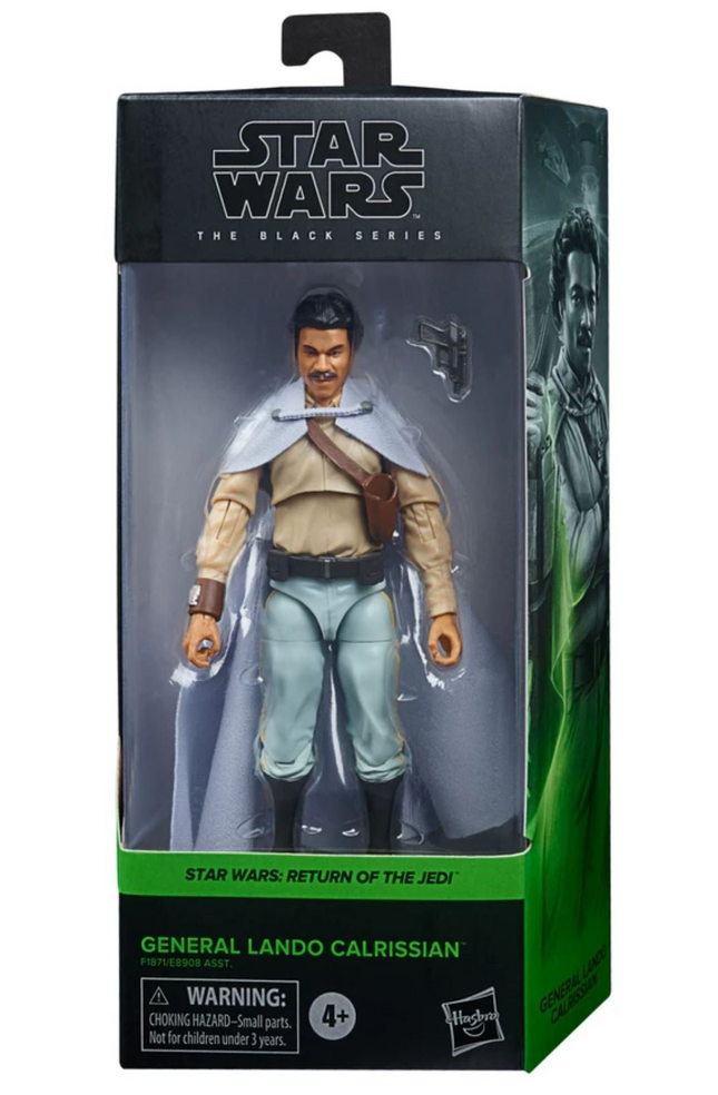 Figura de acción del General Lando Calrissian de Star Wars The Black Series de 6 pulgadas