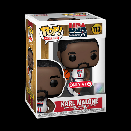 Funko Pop! Vinilo: Karl Malone - Target (Exclusivo) n.° 113