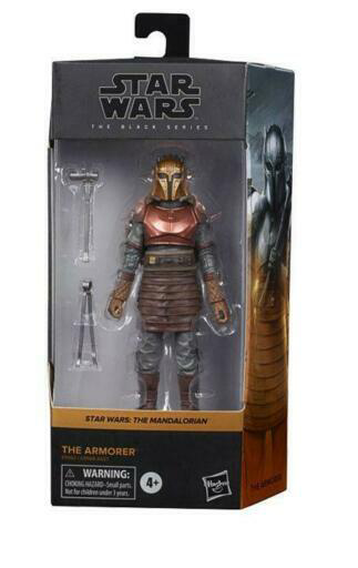 Figura de acción de Hasbro Star Wars The Black Series Mandalorian The Armorer de 6 pulgadas