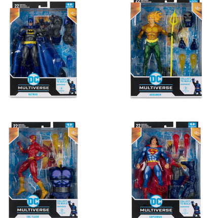 EN STOCK McFarlane DC Darkseid BAF Wave Complete Justice League Task Force