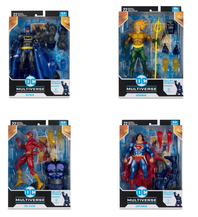 EN STOCK McFarlane DC Darkseid BAF Wave Complete Justice League Task Force