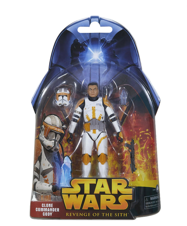 Figura de acción de Star Wars The Black Series de 6 pulgadas: La venganza de los Sith, comandante clon Cody