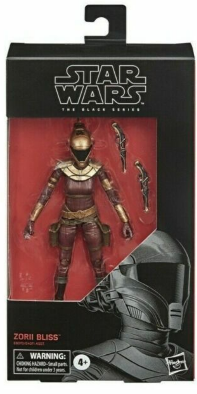 Figura de acción Zorii Bliss de Star Wars Black Series de 6 pulgadas, nueva y sellada, n.° 103