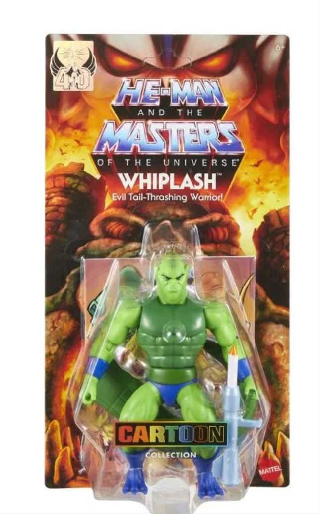 Figura de Whiplash de Masters of the Universe Origins Filmation