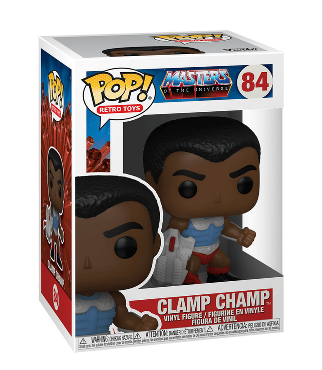 Figura de vinilo Funko Pop! Retro Toys: MOTU Masters of the Universe: CLAMP CHAMP 84
