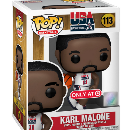 Funko Pop! Vinilo: Karl Malone - Target (Exclusivo) n.° 113