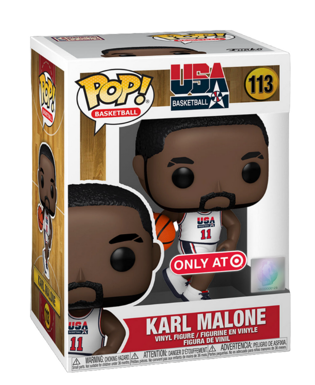 Funko Pop! Vinilo: Karl Malone - Target (Exclusivo) n.° 113