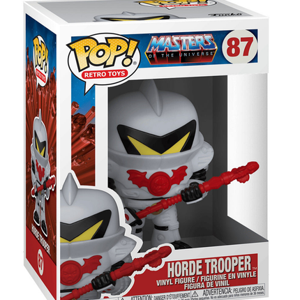Figura de vinilo Funko POP! de Masters of the Universe Temporada 3 - HORDE TROOPER #87