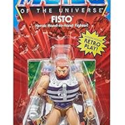 Figura de acción retro de Fisto: Orígenes de Masters of the Universe