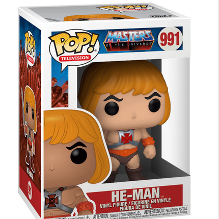 Figura de vinilo de He-Man de Funko Pop! Animation: Masters of the Universe