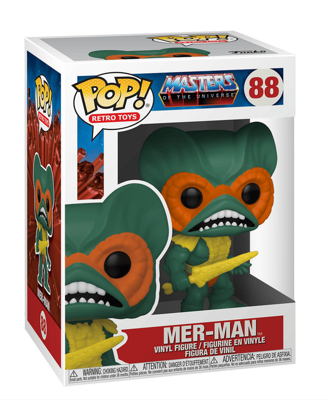FUNKO POP! VINYL: Masters of the Universe - Tritón [Nuevo juguete] Figura de vinilo