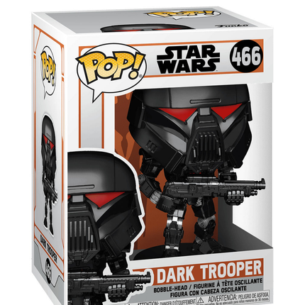 Funko POP Star Wars Dark Trooper #466 Vinilo Bobblehead The Mandalorian Nuevo