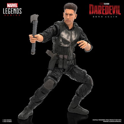 Figura de acción de Hasbro Marvel Legends Daredevil Born Again Punisher