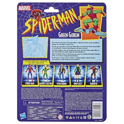Spider-Man Marvel Legends Retro Collection Green Goblin Action Figure