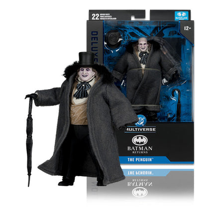 Figura de acción de Batman Returns The Penguin de 7 pulgadas, edición cinematográfica de lujo de DC Multiverse, ola 2