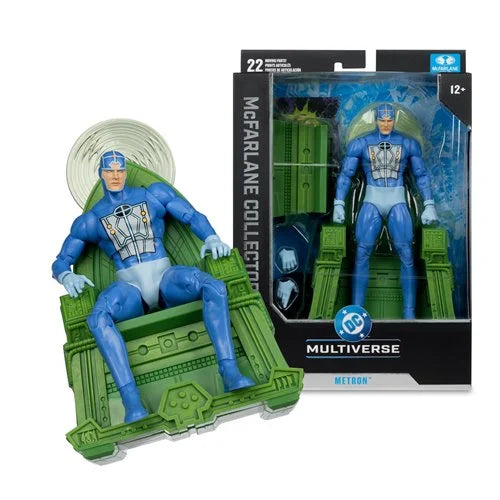 Figura de acción de Metron New Gods de DC McFarlane, edición de coleccionista, ola 12 n.° 45, escala de 7 pulgadas