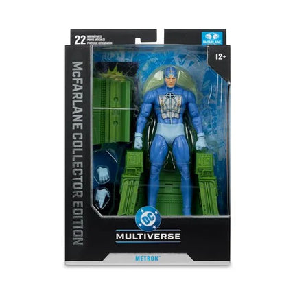 Figura de acción de Metron New Gods de DC McFarlane, edición de coleccionista, ola 12 n.° 45, escala de 7 pulgadas