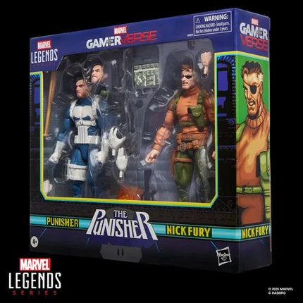 Punisher Marvel Legends Gamerverse Punisher and Nick Fury 6-Inch Action Figures