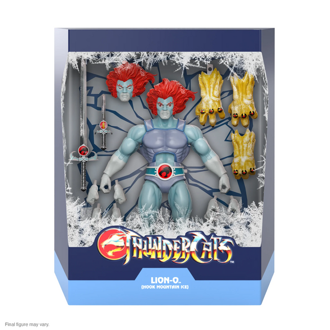 Figura de acción ThunderCats Ultimates Lion-O (Hook Mountain Ice) de 7 pulgadas