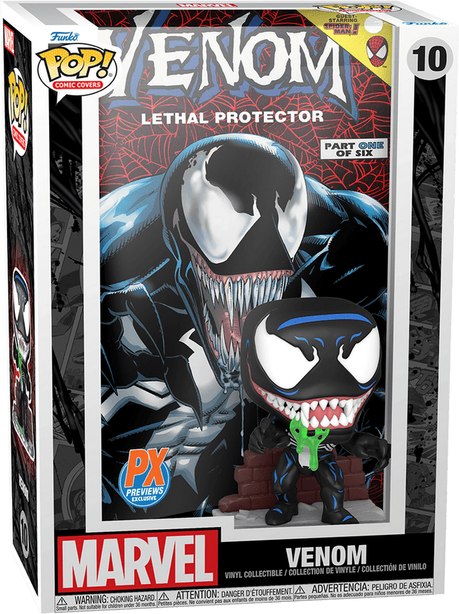 Portadas de cómics Funko POP Venom #10 PX Previews Exclusivas