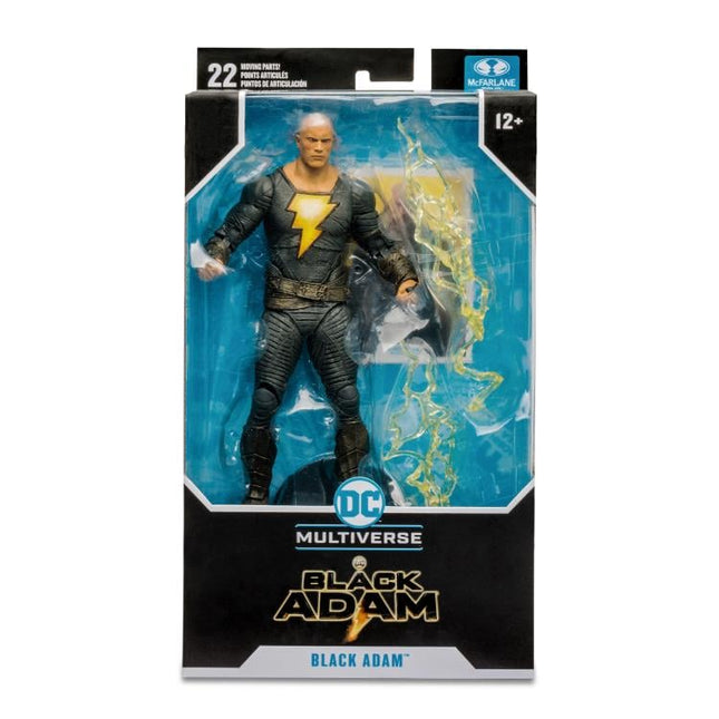 Figura de The Rock de Dwayne Johnson de Black Adam de DC Universe McFarlane