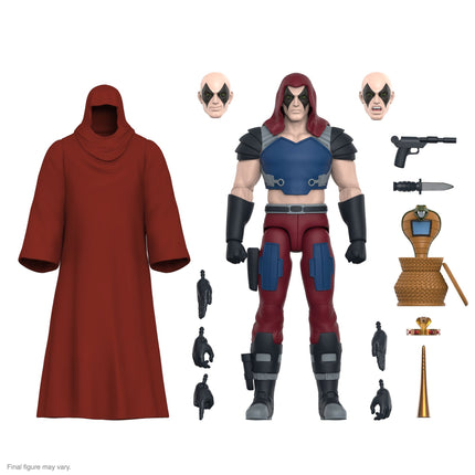 Figura de acción de GI Joe Ultimates Zartan (Jungle Trap) de 18 cm - Exclusiva de SDCC
