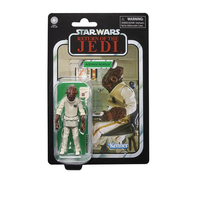 Colección vintage de Star Wars de Hasbro: El regreso del Jedi: Almirante Ackbar