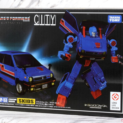 Figura de acción Transformers Masterpiece MP-53 Skids de Hasbro Takara Tomy
