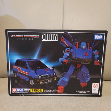 Figura de acción Transformers Masterpiece MP-53 Skids de Hasbro Takara Tomy