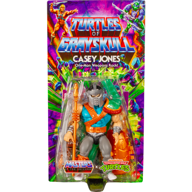 Masters of the Universe TURTLES OF GRAYSKULL Casey Jones