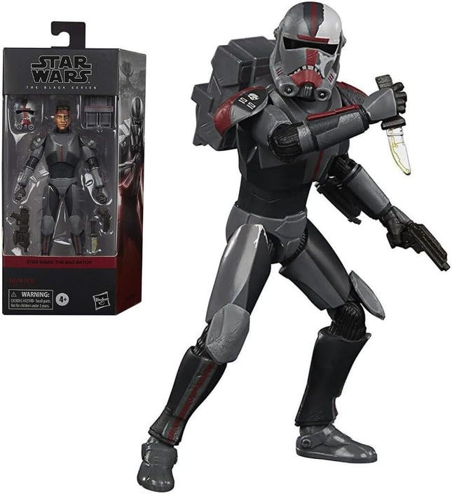 Figura de acción de Star Wars Hunter The Bad Batch Black Series de 6 pulgadas