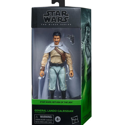 Figura de acción del General Lando Calrissian de Star Wars The Black Series de 6 pulgadas